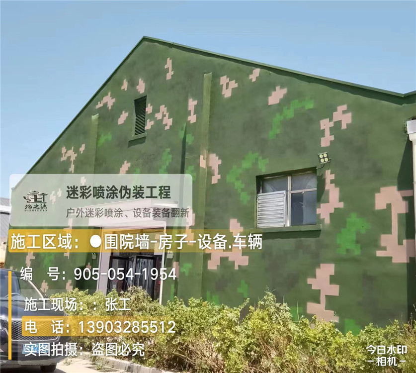 保山外墙数码迷彩漆施工报价清单（100㎡标准墙面测算）